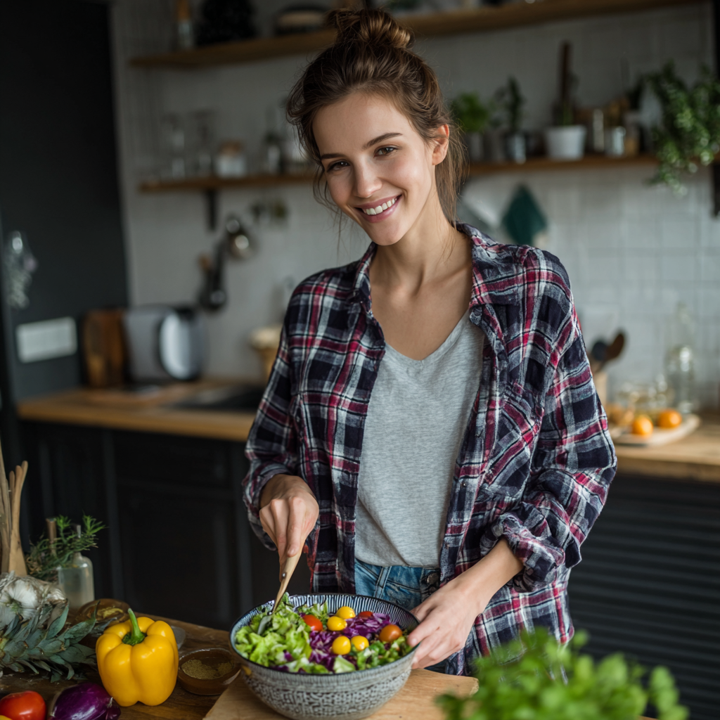 Здорові овочі та фрукти